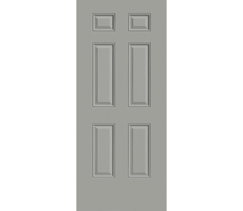 Frankfort 6 Panel Steel Entry Door