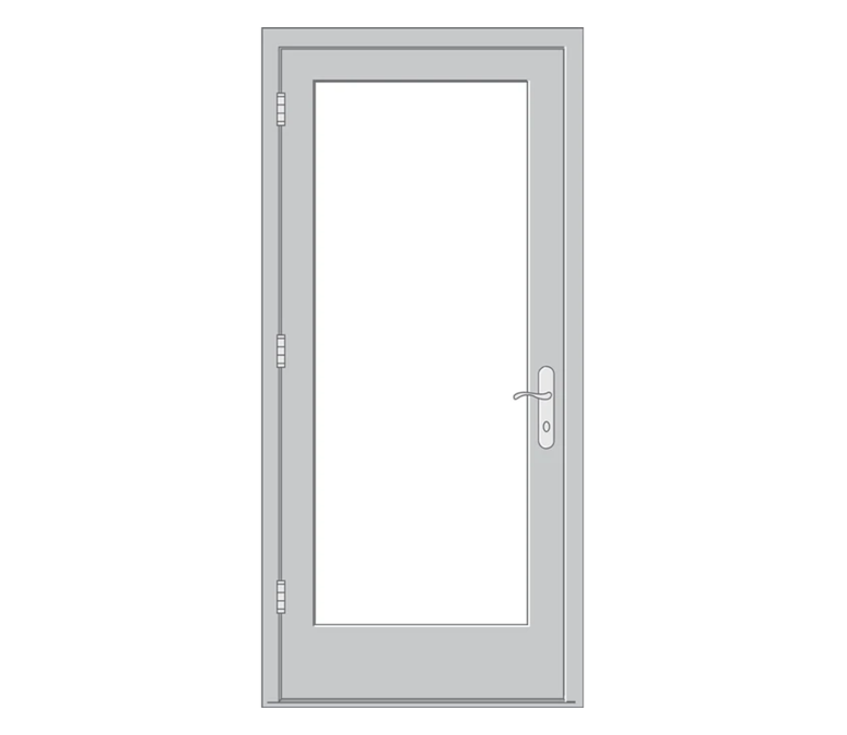 Frankfort Pella Hurricane Shield Series Vinyl Patio Doors