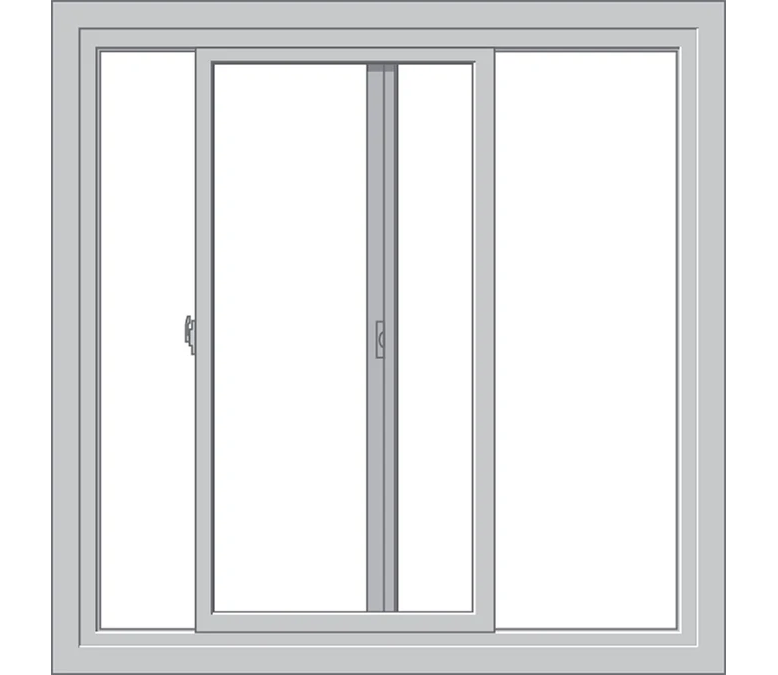 Frankfort Pella Hurricane Shield Series Vinyl Sliding Window