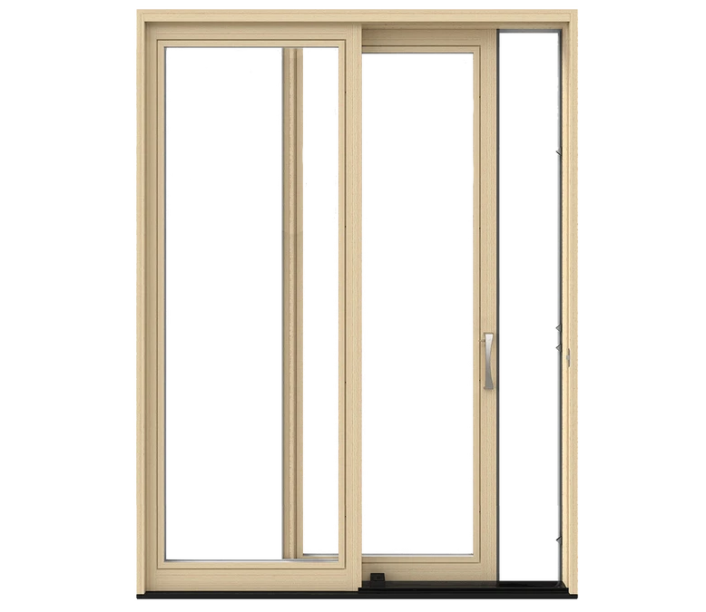 Frankfort Pella Lifestyle Series Wood Sliding Patio Doors